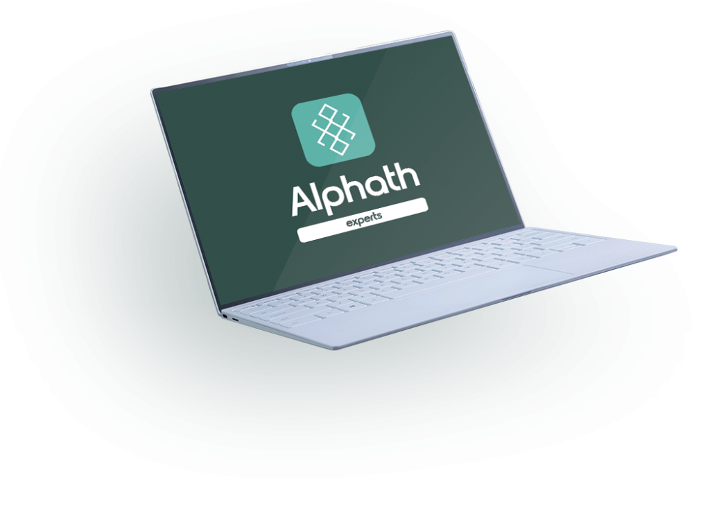 Laptop avec interface Alphath